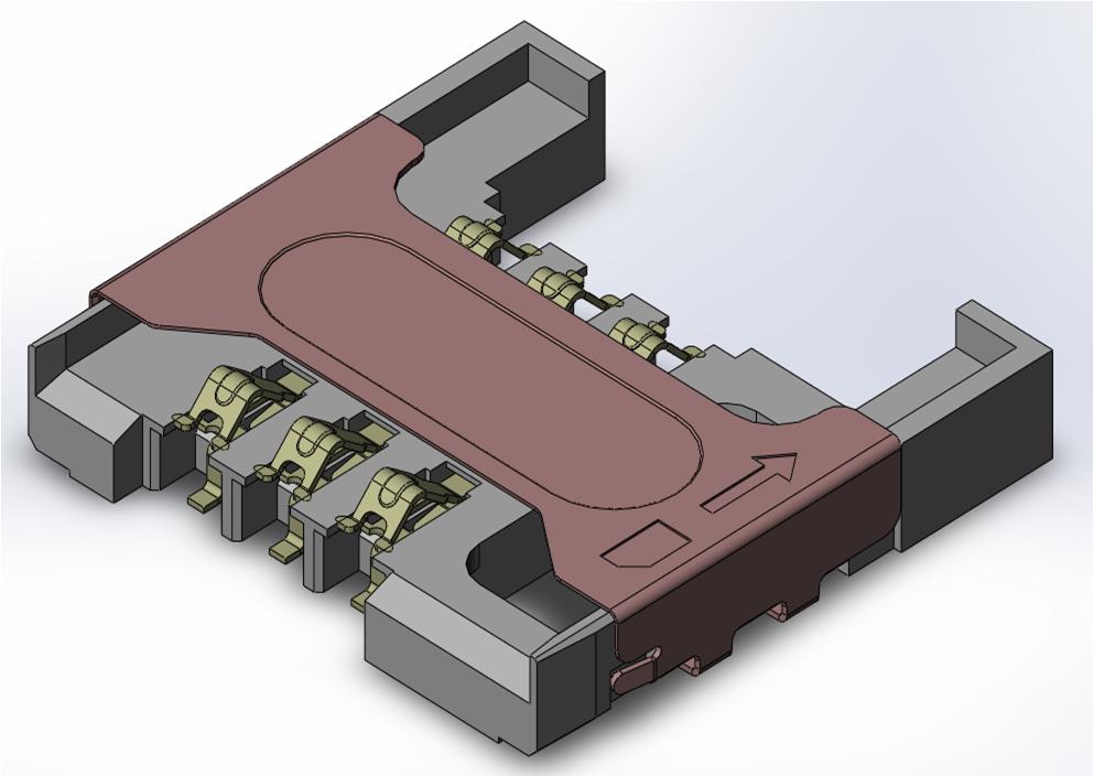 HS-111  SIM CARD 6P 2.9H B Йn