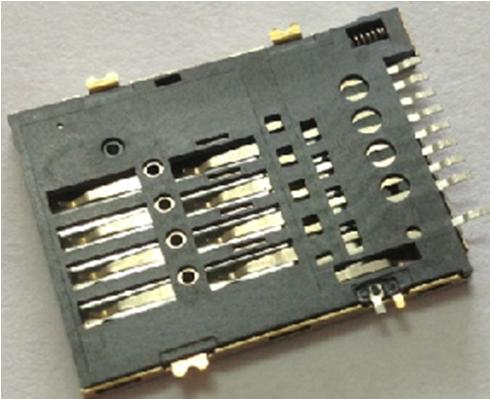 HS-115  SIM CARD 8PIN TOP PUSH Ђɜy(c)PIN