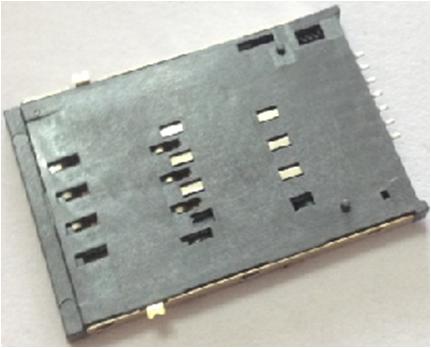 HS-123  SIM SOCKET 6PIN PUSH Ђɜy(c)PIN